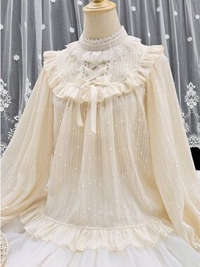 Chic White Ruffled Blouse for Women